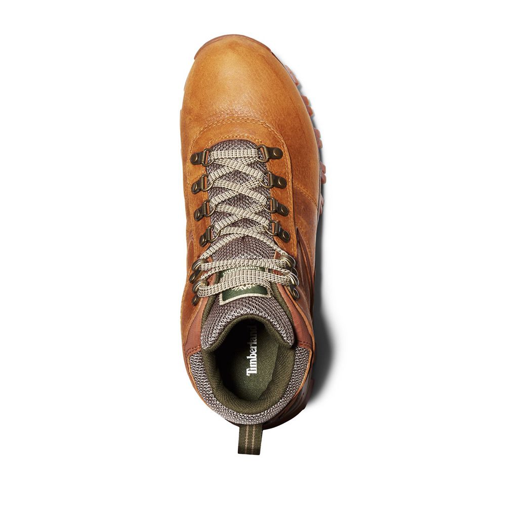 Timberland Παπούτσια Πεζοπορίας Ανδρικα Καφε - Mt. Maddsen Mid Waterproof - Greece 0328741-DR